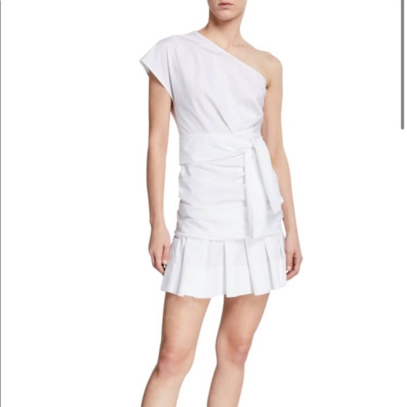 derek lam one shoulder dress Taula One Shoulder Dress
